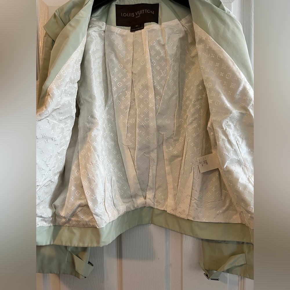 Louis Vuitton Mint Green Sailor Suit Jacket - Picture 5 of 11